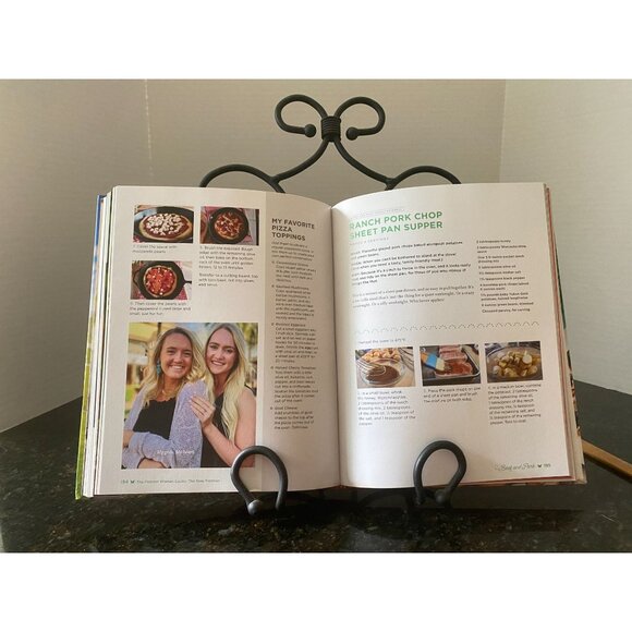 Southern Living at Home Iron Art #40022-Wrought Iron-Plate or Cookbook Holder - Picture 3 of 5